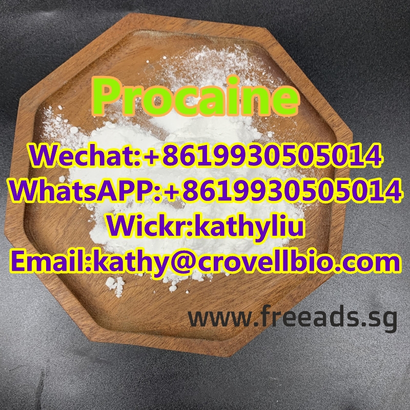 Procaine manufacturer supply CAS 59-46-1 Procaine hcl powder with China factory price +8619930505014