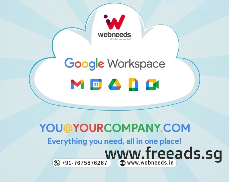 30 GB Space Business Emails - Google WorkSpace