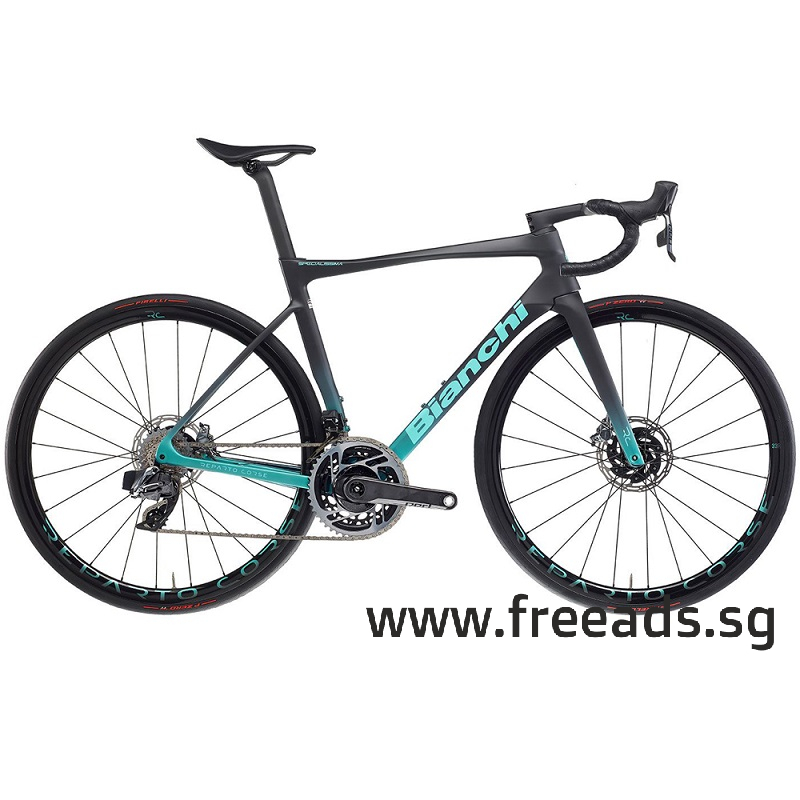 2024 Bianchi Specialissima RC SRAM Red ETap AXS 12sp W-Powermeter Road Bike ~ BIKOTIQUE